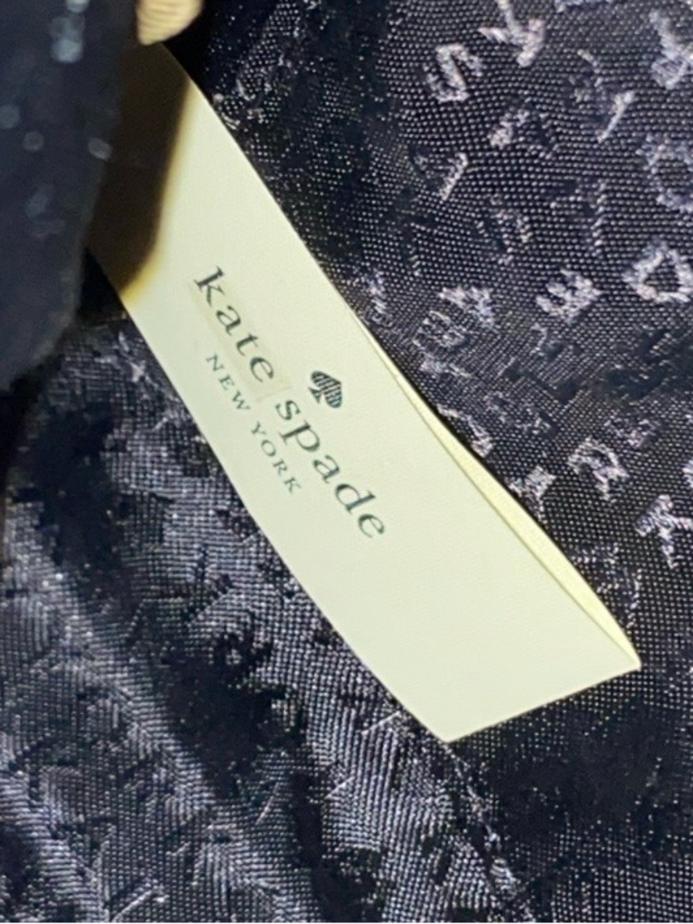 Kate Spade 
Black Mini Reiley Laurel Way Purse- Glitter Mini
New without tags - Picture 7 of 14